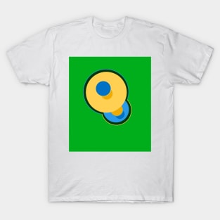 Lingkaran berwarna T-Shirt